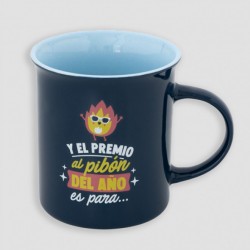 Taza - Y el premio al pibón...