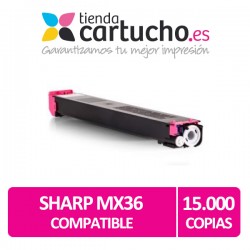 Toner Sharp MX36 Magenta...