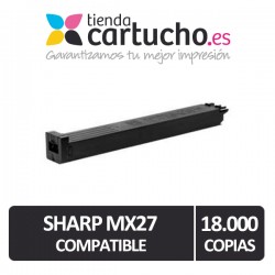 Toner Sharp MX27 Negro...