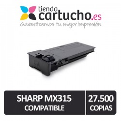 Toner Sharp MX315 Negro...