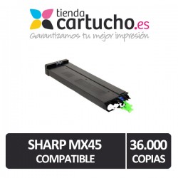 Toner Sharp MX45 Negro...