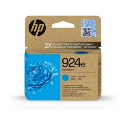 HP 924e Cyan Tinta Original