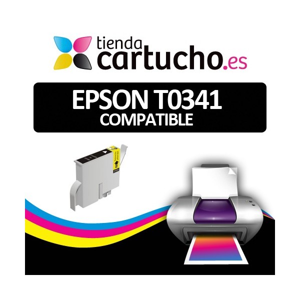 Cartucho compatible Epson T0341 Negro