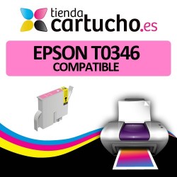 Cartucho compatible Epson T0346 Light Magenta