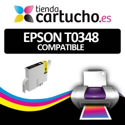 Cartucho compatible Epson T0348 Negro Mate