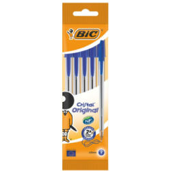 Boligrafo bic cristal azul...