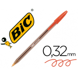 BOLÍGRAFO BIC CRISTAL ROJO