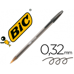 BOLÍGRAFO BIC CRISTAL NEGRO
