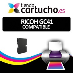 Cartucho de Gel Ricoh GC41 Negro Compatible
