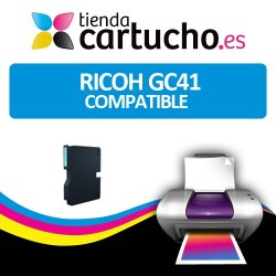 Cartucho de Gel Ricoh GC41 Cyan Compatible