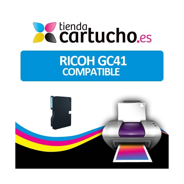 Cartucho de Gel Ricoh GC41 Cyan Compatible