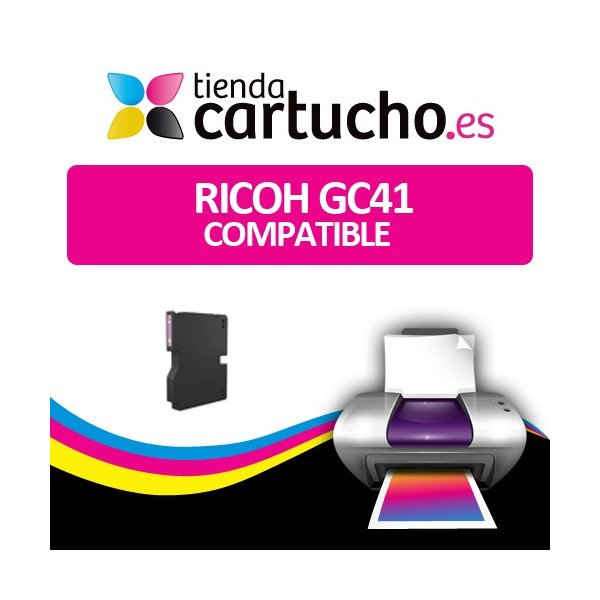 Cartucho de Gel Ricoh GC41 Magenta Compatible