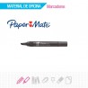 PAPERMATE MARCADOR PERMANENTE M10 PUNTA BISELADA TRAZO 1.8 MM