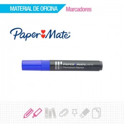 PAPERMATE MARCADOR PERMANENTE M10 PUNTA BISELADA TRAZO 1.8 MM