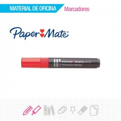 PAPERMATE MARCADOR PERMANENTE M10 PUNTA BISELADA TRAZO 1.8 MM