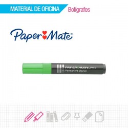 PAPERMATE MARCADOR PERMANENTE M10 PUNTA BISELADA TRAZO 1.8 MM