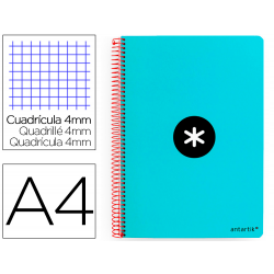 Cuaderno espiral A4...