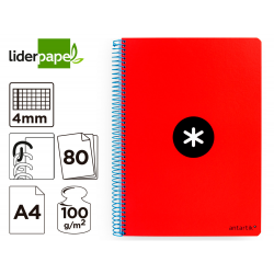 Cuaderno espiral A4...
