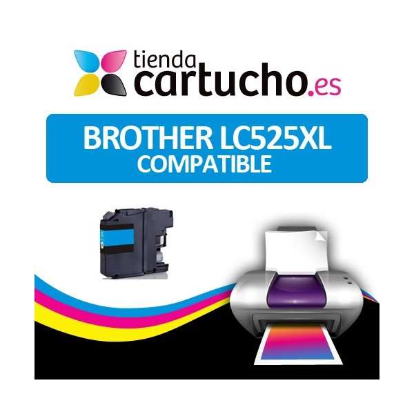 Cartucho Cyan Brother LC525XL Cyan