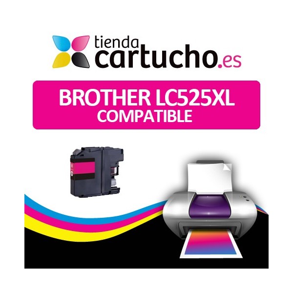 Cartucho Magenta Brother LC525XL Compatible