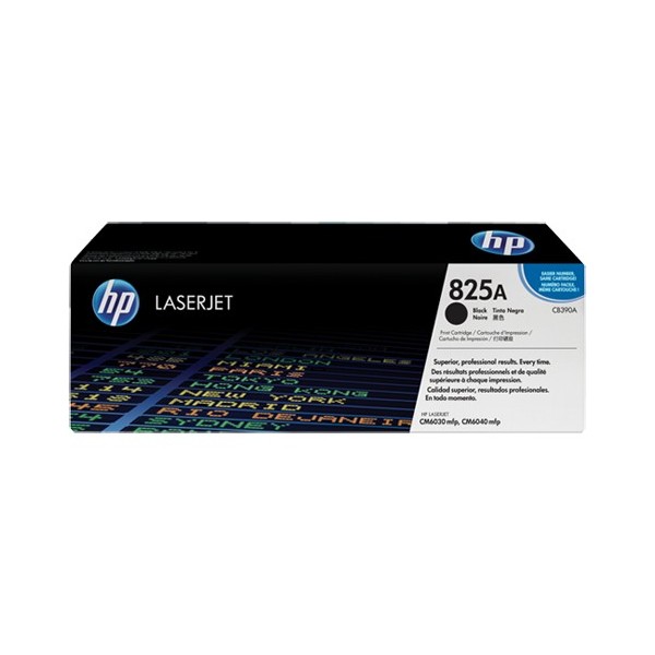 Cartucho de Toner HP 825A - CB390A Negro original 19500 páginas