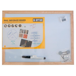 Pizarra blanca DRYERASE BOARD.
