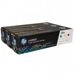 Pack ahorro 3 Toner HP 126A...