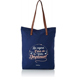 Bolso Saco Azul Marino con...