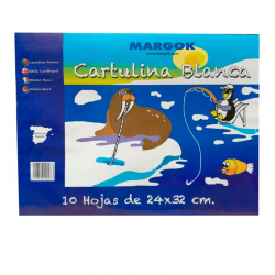 BLOC 10 Hojas Cartulinas...