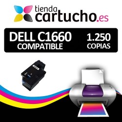 Toner Dell C1660 Negro compatible