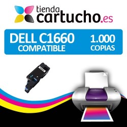Toner Dell C1660 Cyan compatible
