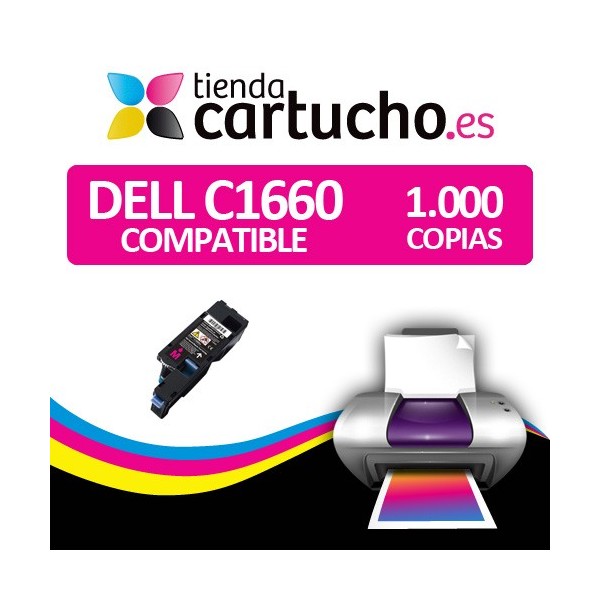 Toner Dell C1660 Magenta compatible