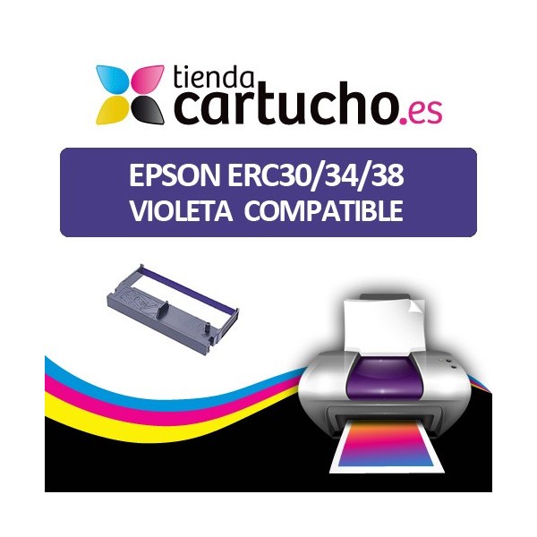 Cinta Epson ERC30/34/38 Violeta