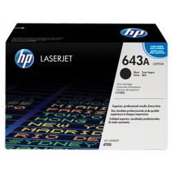 Cartucho de Toner HP 643A - Q5950A Negro original 11000 páginas