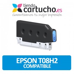 Tinta Epson T08H2 Cyan...
