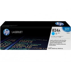 Cartucho de Toner HP 824A - CB381A Cian original 21000 páginas