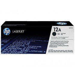 Cartucho de Toner HP 12A - Q2612A Negro original 2000 páginas