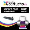Toner Konica Minolta Bizhub C20P / C20 Negro Compatible
