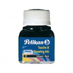 PELIKAN TINTA CHINA 10ML NEGRO