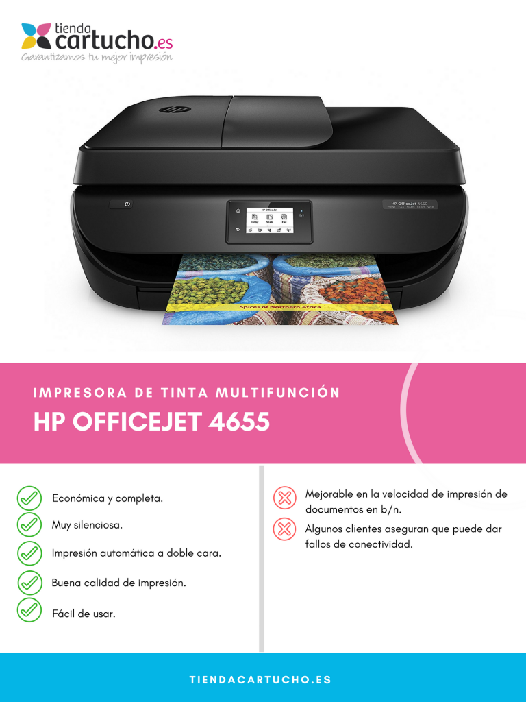 Descubre la HP Officejet 4655