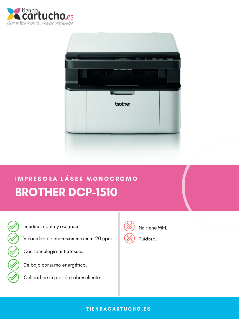 Descubre la Brother DCP-1510