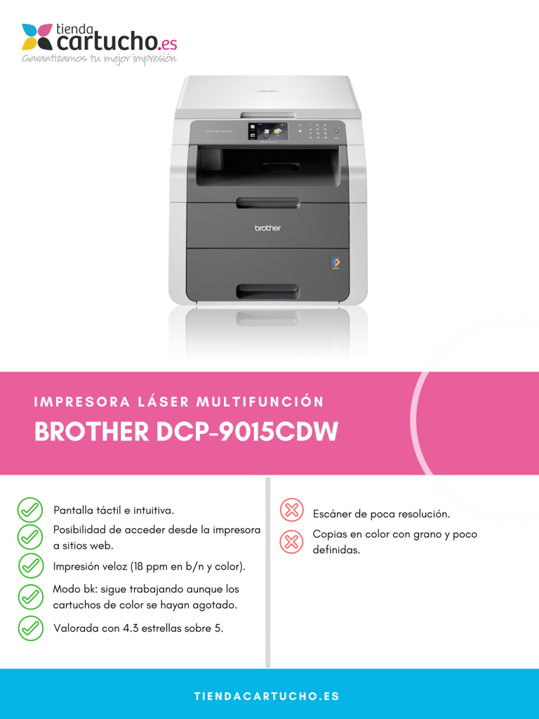 Descubre la Brother DCP-9015CDW