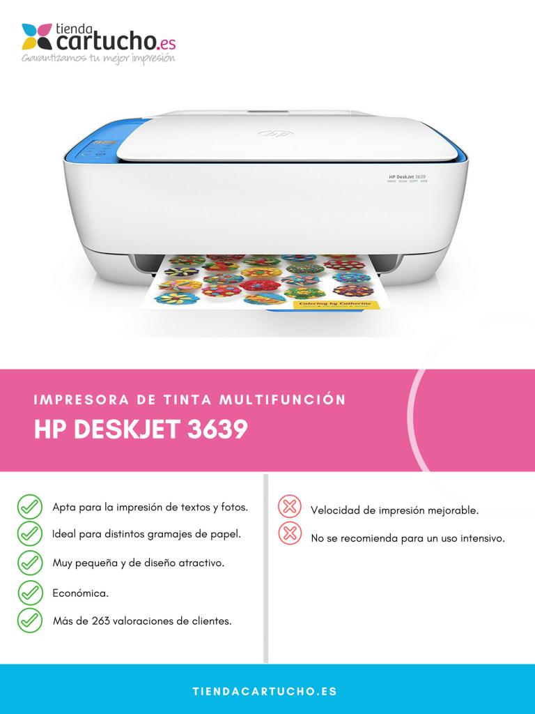 Descubre la HP Deskjet 3639