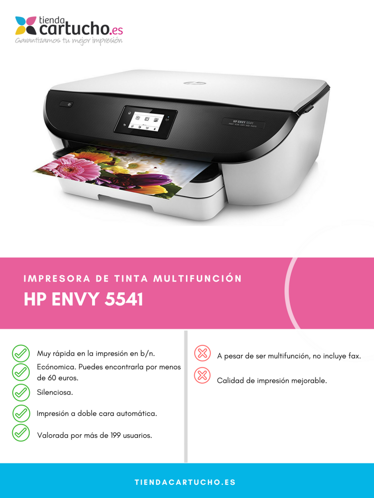 Descubre la HP Envy 5541