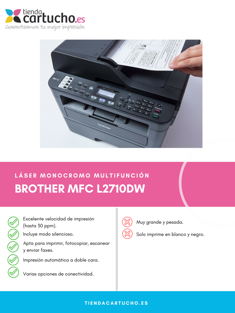 Descubre la Brother MFC L2710DW