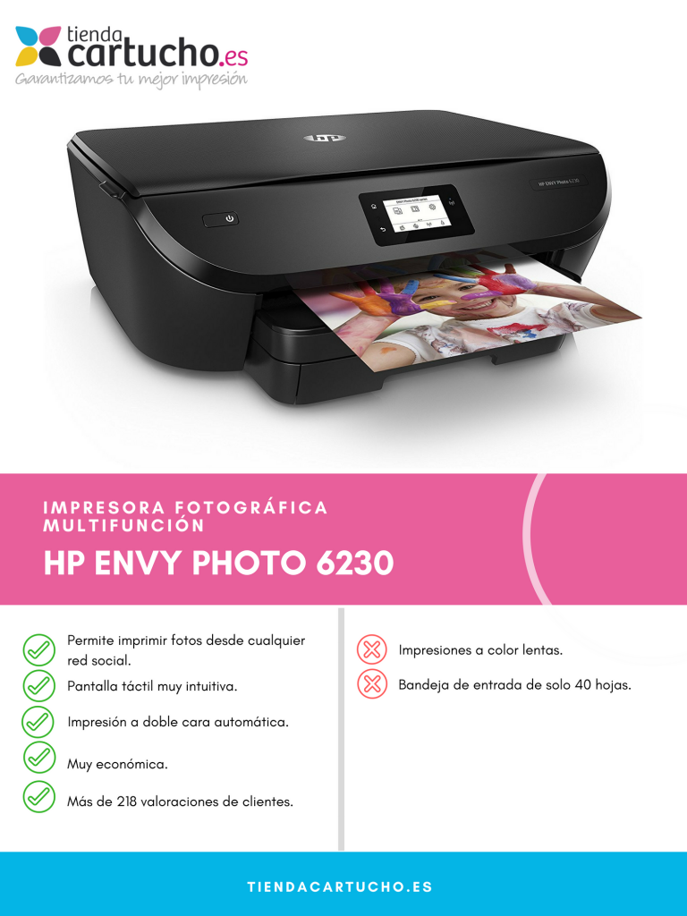 Descubre la HP Envy Photo 6230