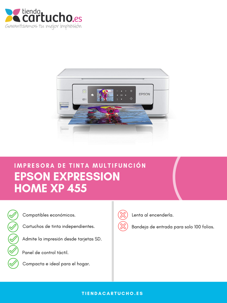 Descubre la Epson Expression Home XP 455