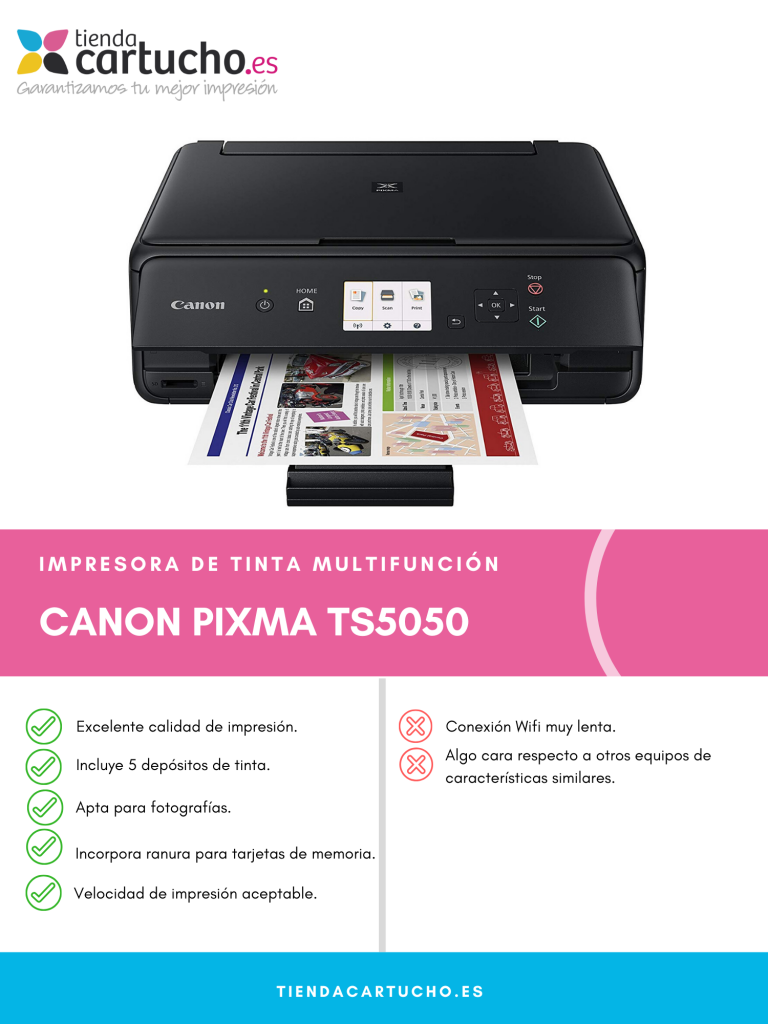 Canon Pixma TS5050 análisis