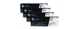 Cartuchos de toner CF380X / CF381A / CF382A / CF383A