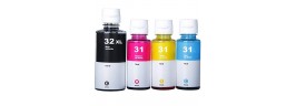 Botellas de tinta HP 31 / 32XL